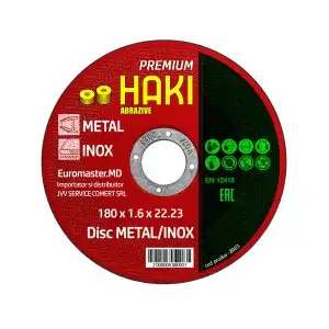 Disc metal/inox Haki Premium - 180x1.6