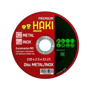 Disc metal/inox Haki Premium - 230x2.5
