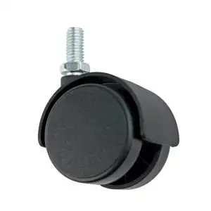 Roată de plastic pentru mobilier – Ø40mm,cu bolt TWT-40