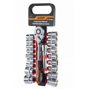 Set chei tubulare 1/2", 8-27mm, 20buc. Gadget 330579