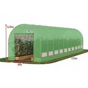 Seră 12x4x2.5m