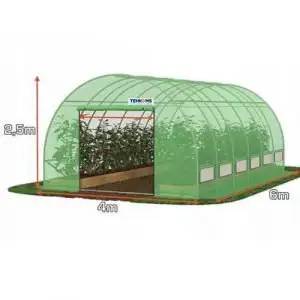 Seră 6x4x2.5m