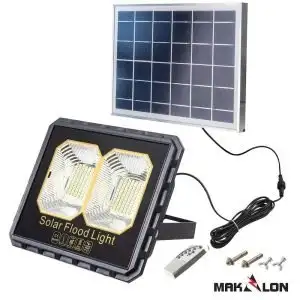 Lampă solară, 5Ah, LED194, 3000lm, 6500K, Makalon 729922