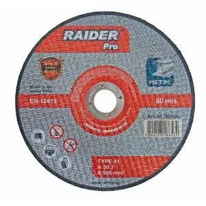 Disc tăiere metal 350х3.5х25.4mm Raider 160129