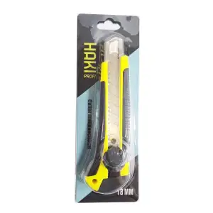 Cutter Multifuncțional Lamă Oțel 18x155mm HAKI