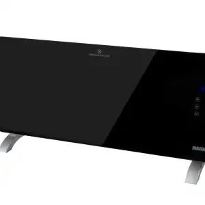 Panou încălzitor 2kW sticlă neagră LED Raider RD-PH03