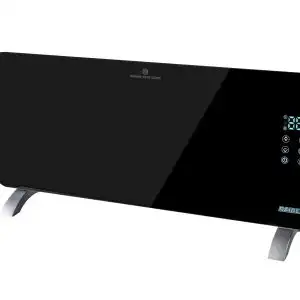 Panou încălzitor 2kW sticlă neagră LED Wi-Fi Raider RD-PH04