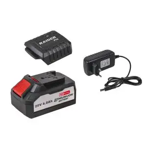 Set încărcător și acumulator 20V/4Ah R20 Raider 32134