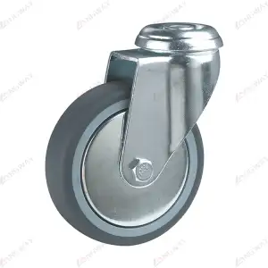 Roată rotativă cu gaură  – Ø125mm 3015A-125-NIL