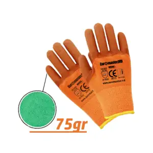 Mănuși cauciucate 75gr ORANGE EuromasterMD 5084
