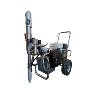 Mașină de tencuit și vopsit CIMEX HPS 12.220G (motor HONDA)