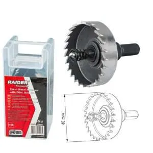 Freza metal Ø40 HSS Raider 154841